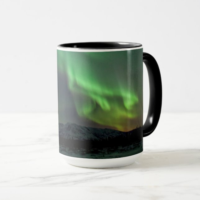 Taza Luces del Norte | Whitehorse, Yukon (Anverso derecho)