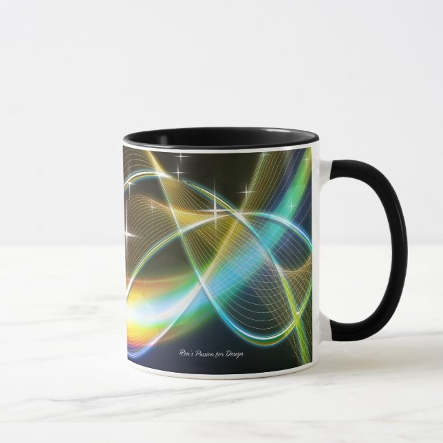 Taza Luces gráficas 4 Mug (Derecha)