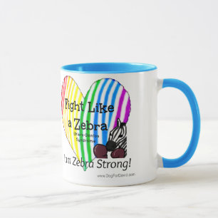 Taza Lucha como una conciencia de Ehlers-Danlos de la