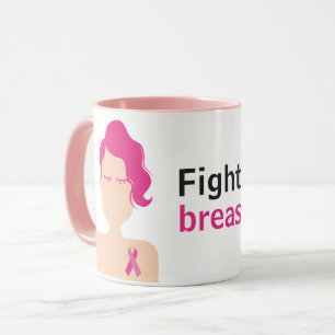 Taza Lucha contra el cáncer de mama