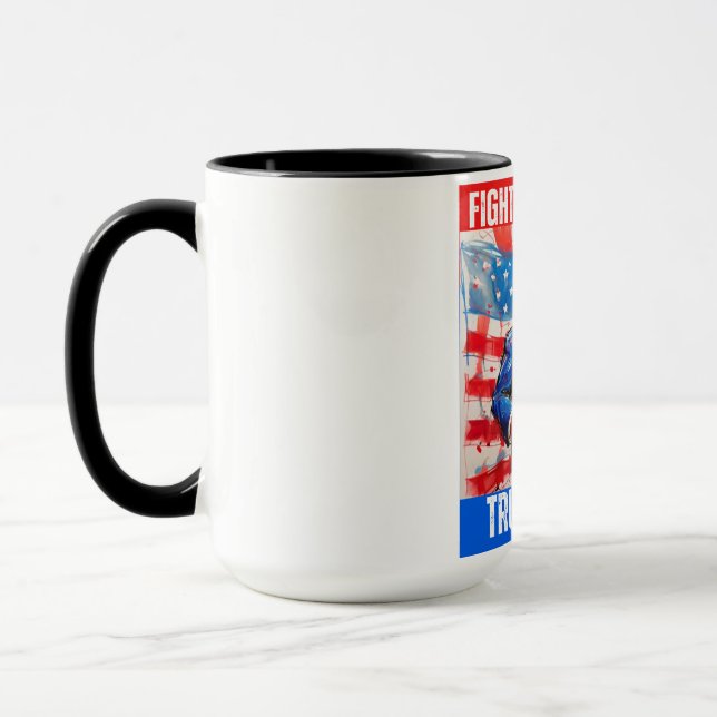 TAZA LUCHA DE LUCHA CONTRA TRUMP 2024 (Izquierda)