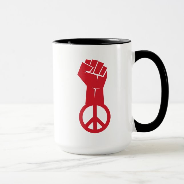 Taza Lucha Por La Paz (Derecha)