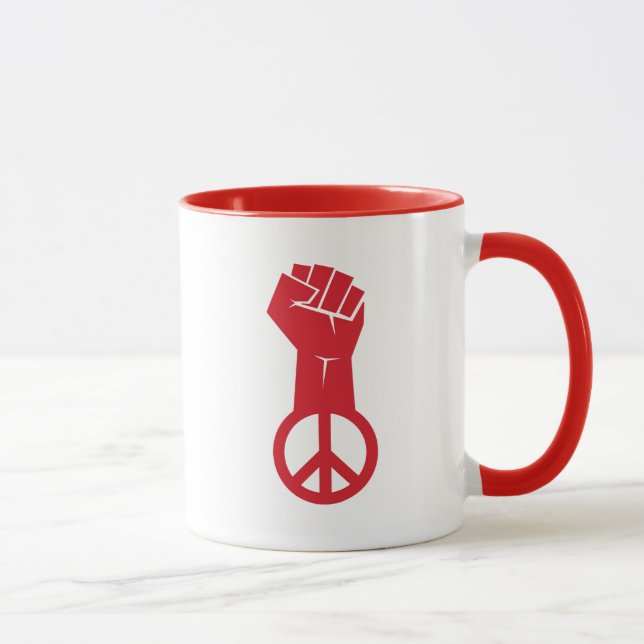 Taza Lucha Por La Paz (Derecha)