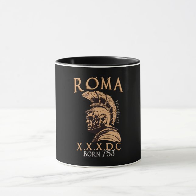 Taza Lucius, centurión romano famoso (Centro)