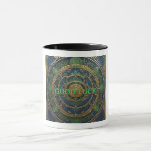 Taza Lucky Mandala Fortune Design Buena Suerte