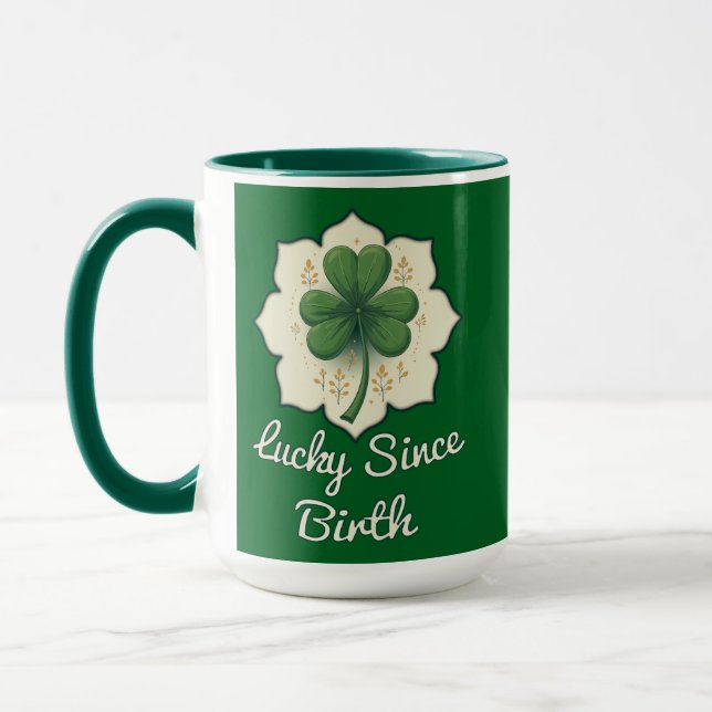 Taza Lucky Since Forever St Patrick’s Day - caneca (Izquierda)