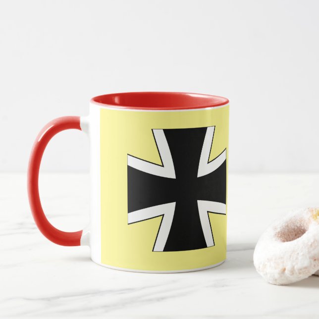 Taza Luftwaffe alemana Roundel Coffee Mug (Con donut)