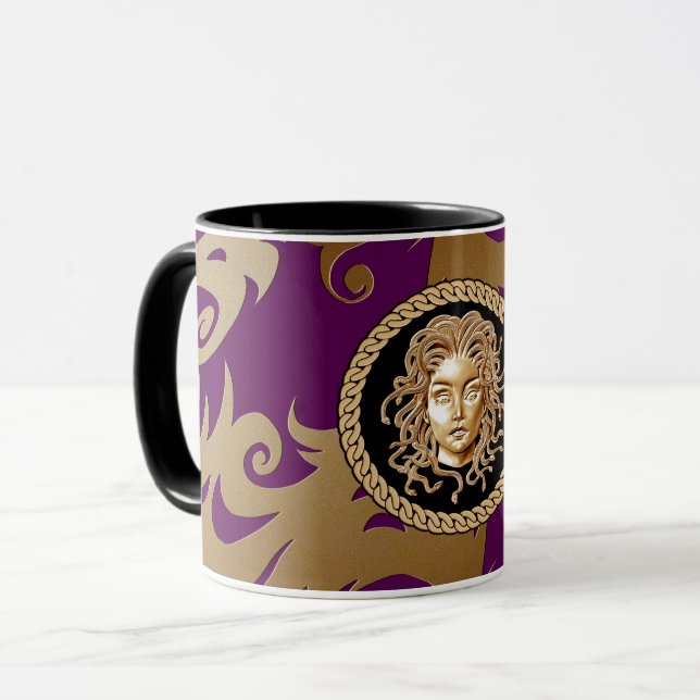 Taza Lujo Medusa Baroque Mug (Anverso izquierdo)