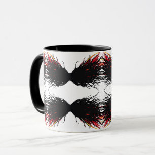 Taza Lujuria Abstracto 7 Pecados Capitales Arte de Tint