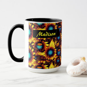 Taza Luminoso Sunflowers Mug