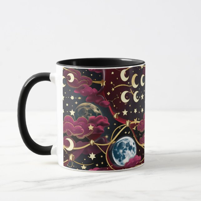 Taza - Luna Celestial Roja (Izquierda)
