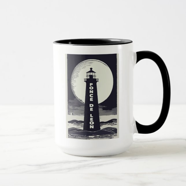 Taza Luna de Faro Ponce De Leon (Derecha)