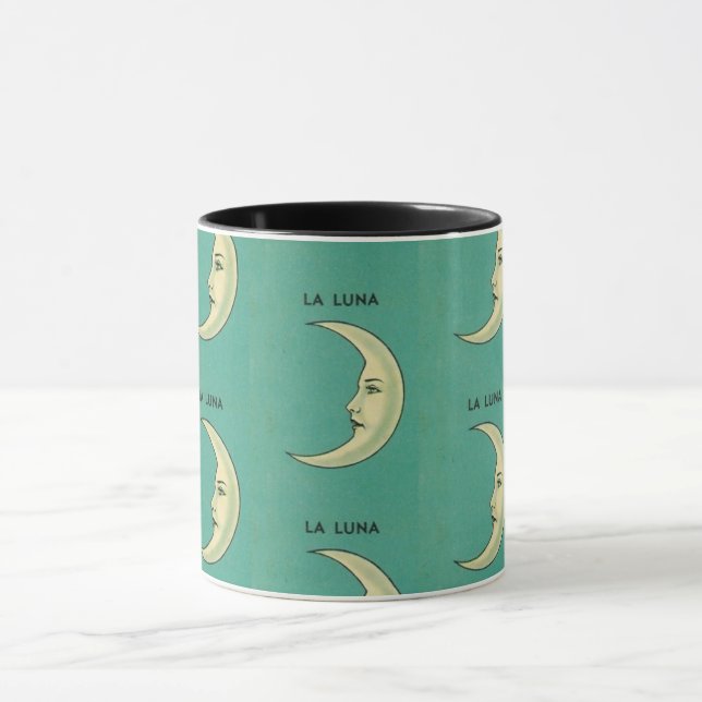 Taza Luna de media luna vintage (Centro)