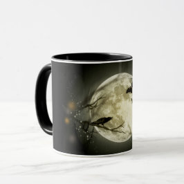 Taza Luna llena en Halloween