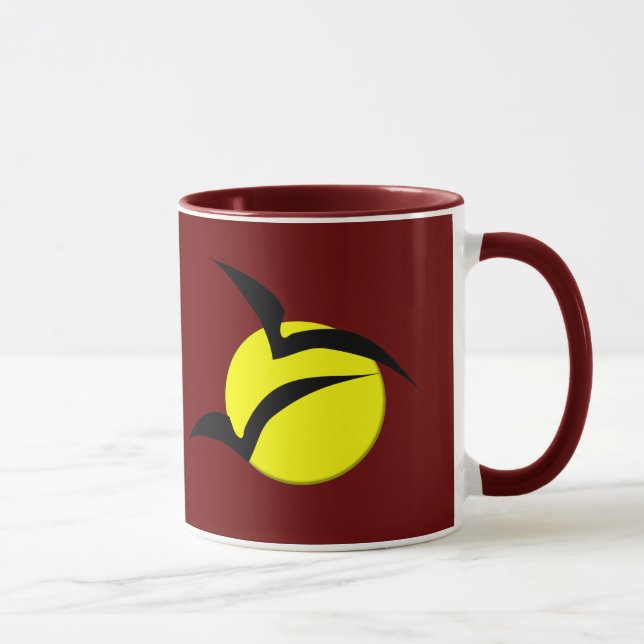 Taza Luna llena y Bats Mug (Derecha)