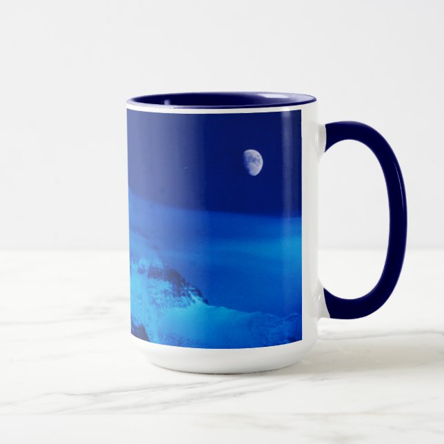 Taza Luna Por El Tíbet Everest, China (Derecha)