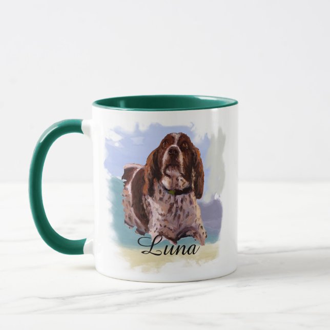 Taza “Luna” – Portrait of a Dog - Personalize Yours (Izquierda)
