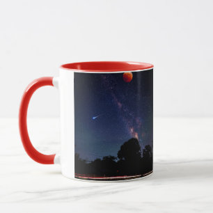 Taza luna roja