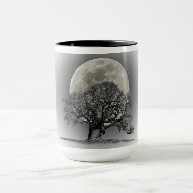 TAZA LUNA Y ÁRBOL DE OAK (Centro)