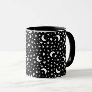 Taza Luna y estrellas