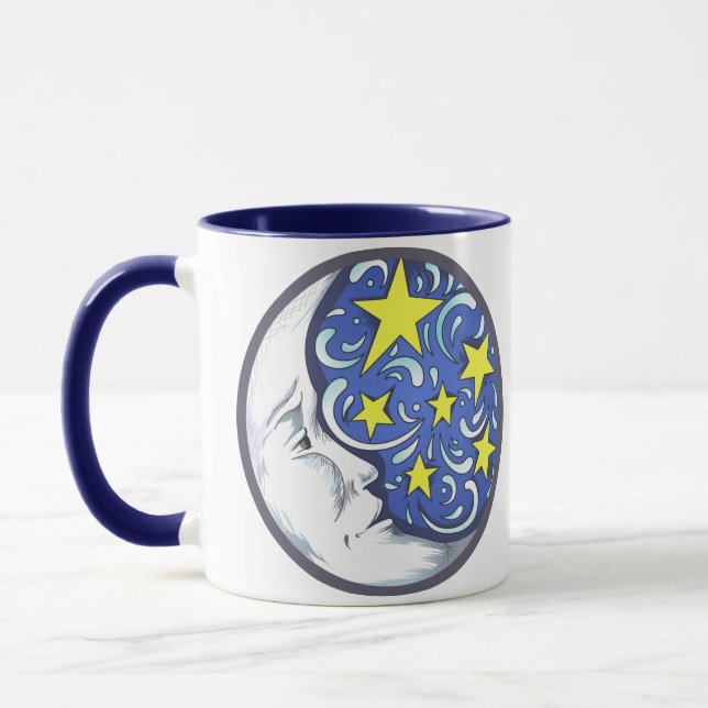 Taza Luna y estrellas (Izquierda)