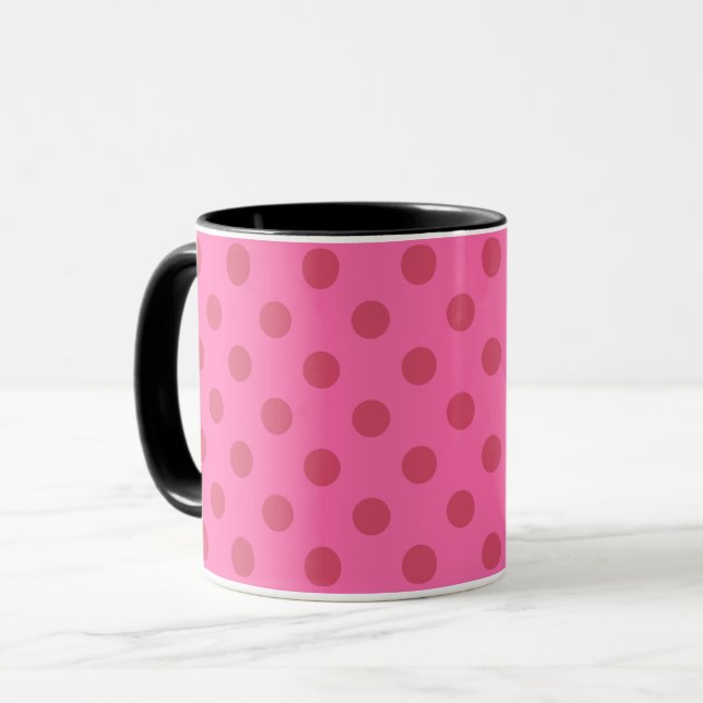 Taza Lunares rosa (Anverso izquierdo)