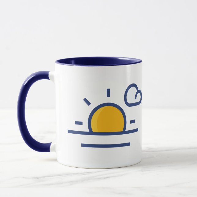 Taza Lunes por la mañana Economía Mug (Izquierda)