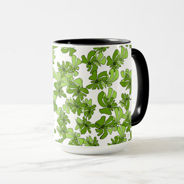 Taza Lush Moments: Nature-Inspired Coffee Mug (Anverso derecho)