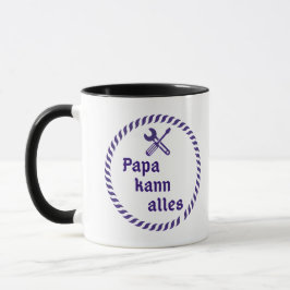 Taza Lustige Tasse für Papa - "Papa kann alles"