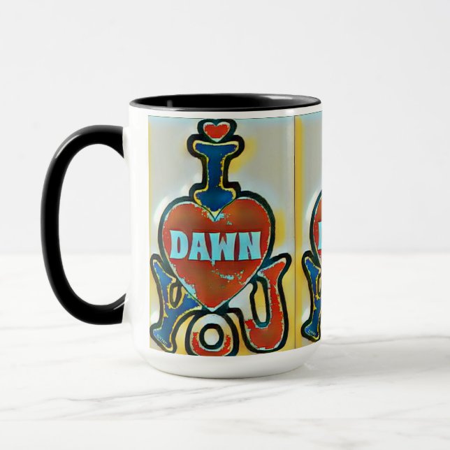 Taza LUVMUG™ Dawn- LUVYBZ® Love Gifts Coffee Cup (Izquierda)