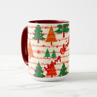 Taza Luxury Christmas Christmas Trees Festive