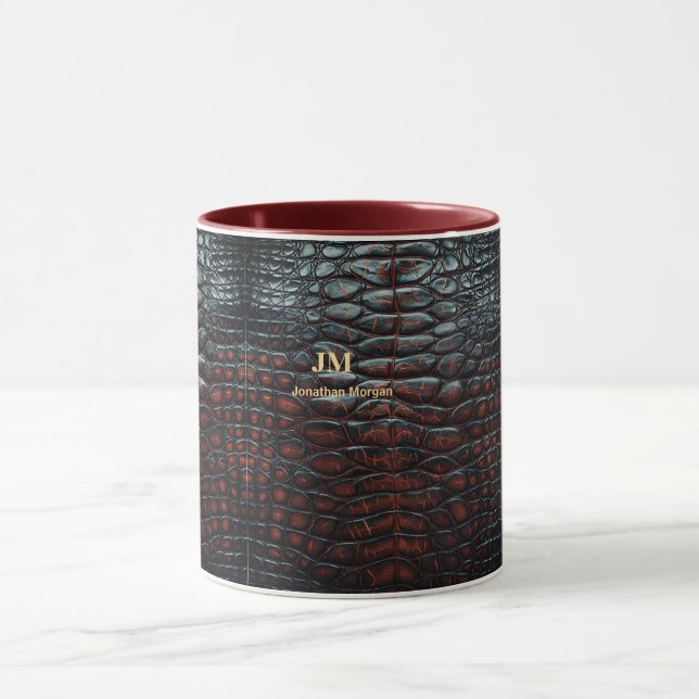 Taza Luxury Executive Monogram Premium Leather  (Centro)