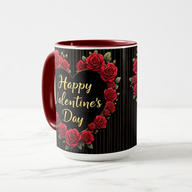 Taza Luxury Floral Beautiful Love Trendy Collection (Anverso izquierdo)