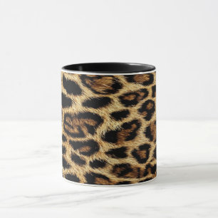 Taza Luxury Leopard Skin Elegant Wild Animal Fur Design