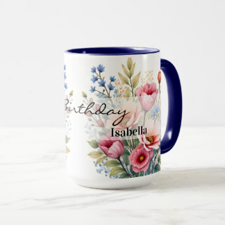 Taza Luxury Popular Wildflowers Beautiful Collection