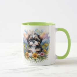 Taza Luz colorida Shih Tzu Puppy Mug por los amantes de