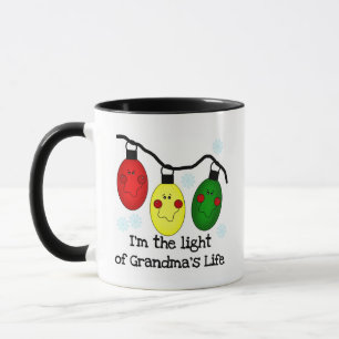 Taza Luz de los regalos y camisetas de vacaciones de la