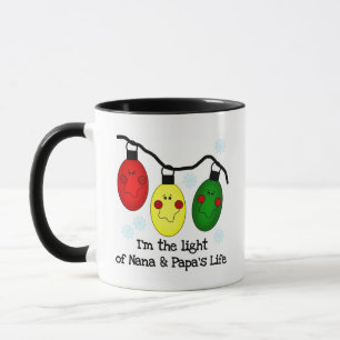 Taza Luz de Nana y los regalos y camisetas de la vida d
