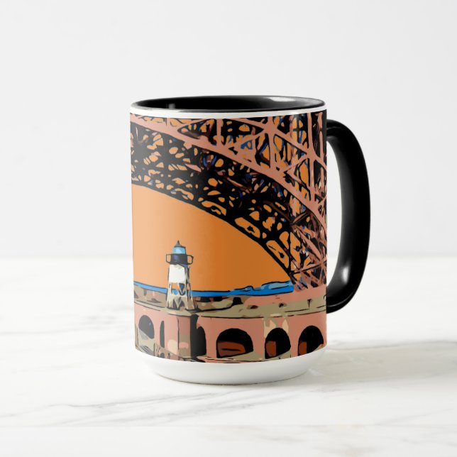 TAZA LUZ DE PUNTO FORT (Anverso derecho)