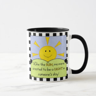 Taza Luz en el día-sol de alguien