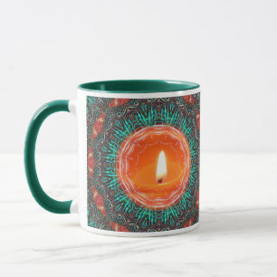 Taza luz fractal Mug