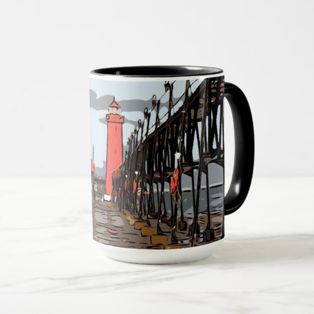 TAZA LUZ GRAND HAVEN (Anverso derecho)
