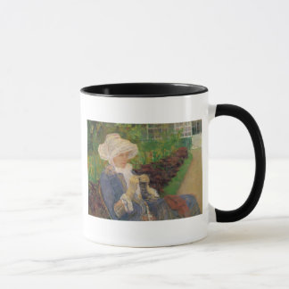 Taza Lydia Crocheting en el Jardín de Marly, Mary Cass