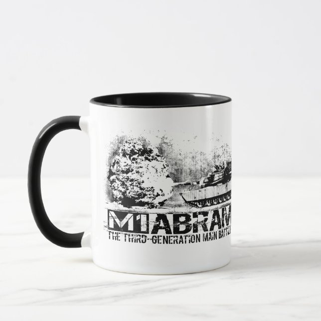 Taza M1 Abrams Ringer Coffee Mug (Izquierda)