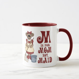 Taza M está para la mamá