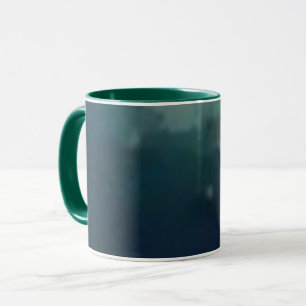 Taza M green