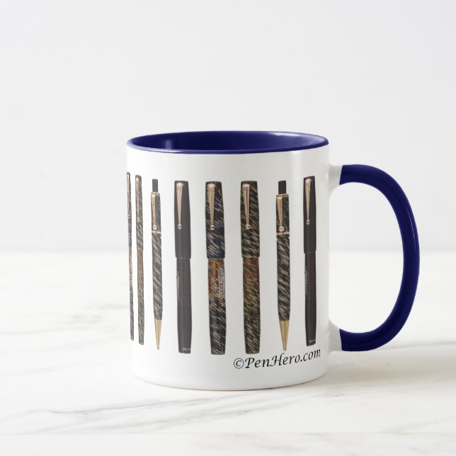 Taza Mabie Todd Blackbird Fuente de filmación Pens Mug (Derecha)