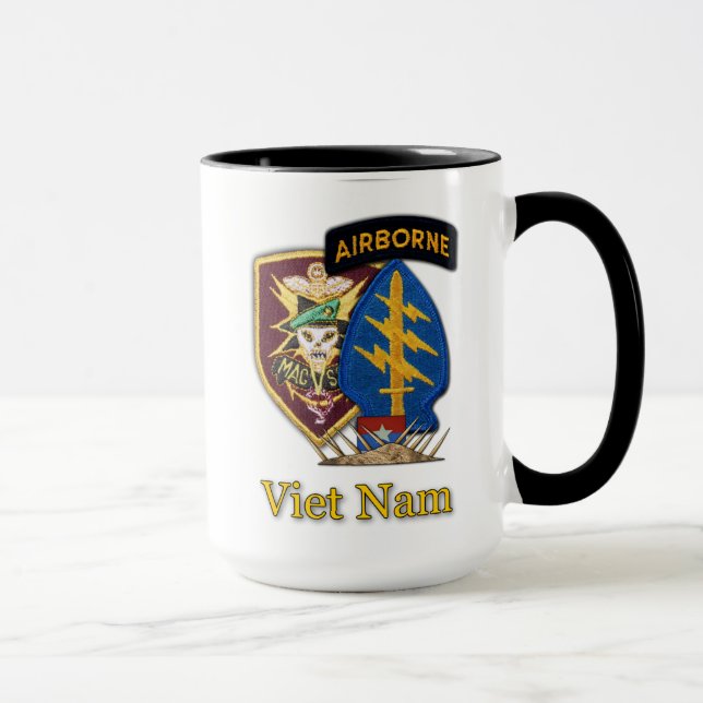 Taza MAC V SOG PATCH Special Forces mug (Derecha)