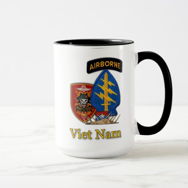 Taza MAC V SOG PATCH Special Forces mug (Derecha)