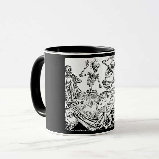 Taza macabra de la danza (Anverso izquierdo)